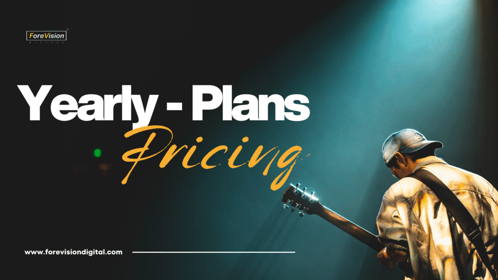 Best yearly plans for music distribution - ForeVision Digital Best yearly plans for music distribution